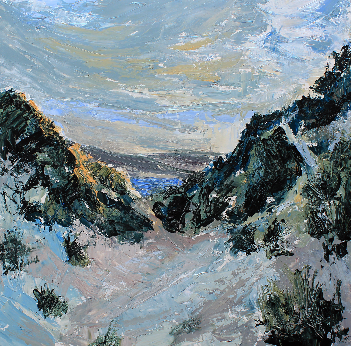 Lost in the Dunes - 30cm Square Giclee Archival Print