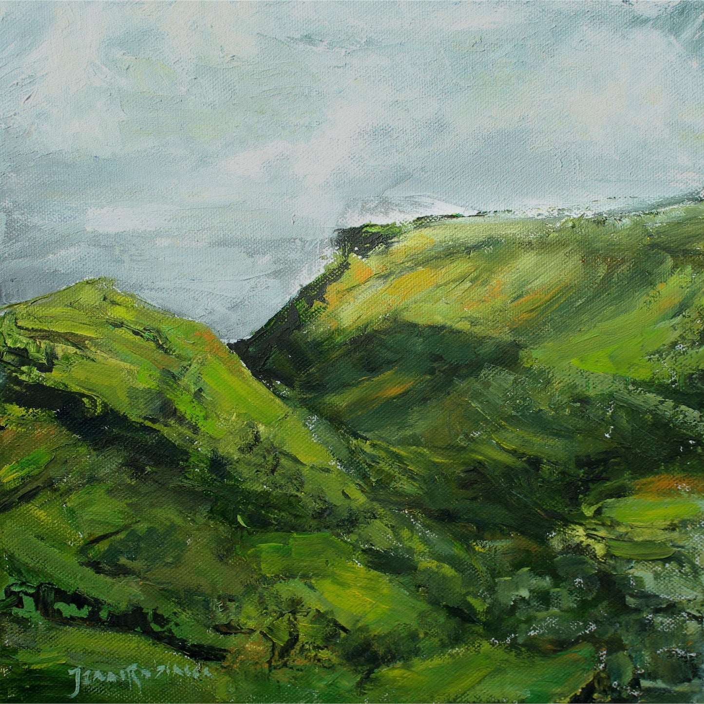 Glenariff Greens, Giclee Print