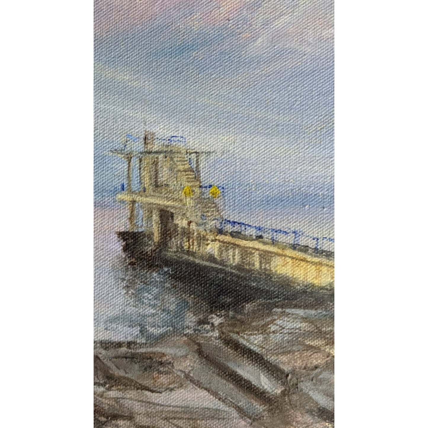 Salthill Diving Board - Giclee Print