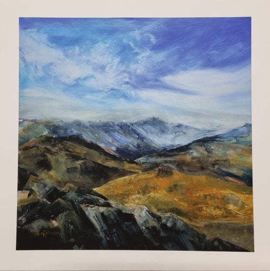 Ben Vrackie - Giclee Print 30cm square