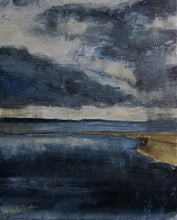Load image into Gallery viewer, Blue day in Donegal - acrylic on aluminium original painting
