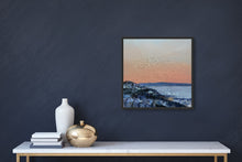 Load image into Gallery viewer, View from the Studio 1 - original 30cm square framed landscape painting
