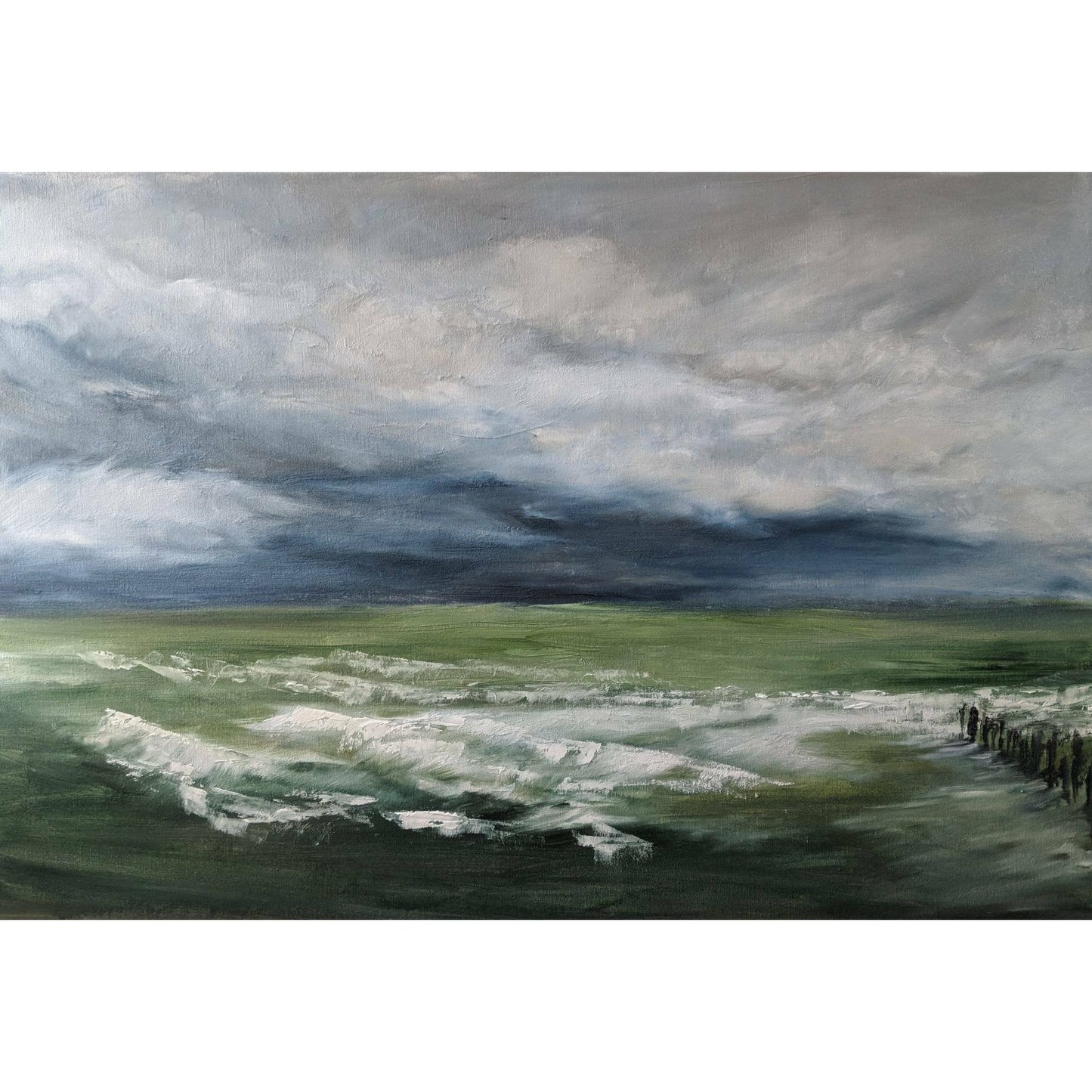 Newcastle Seascape - Giclee Print