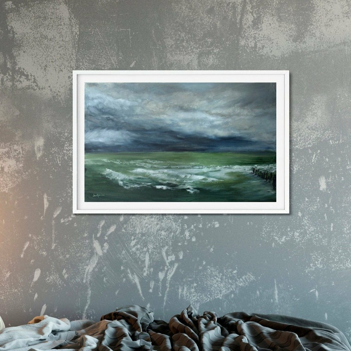 Newcastle Seascape - Giclee Print